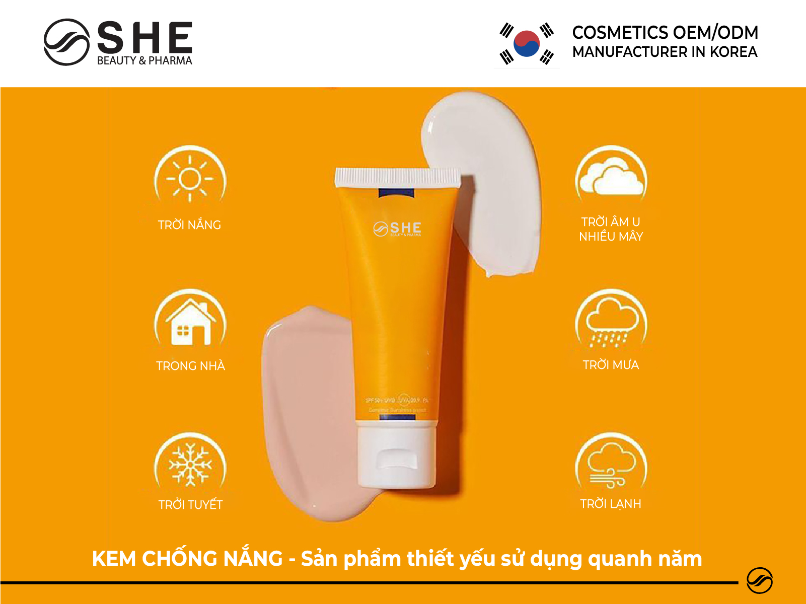 Gia công kem chống nắng