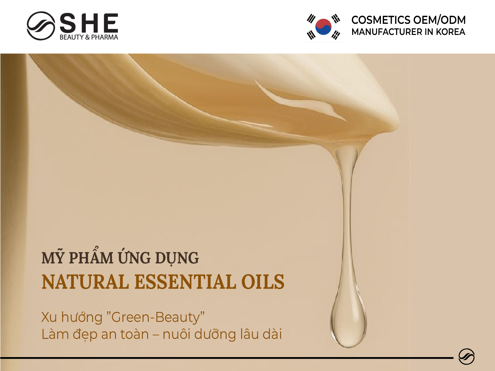 Xu hướng Natural Essential Oils trong mỹ phẩm – Làm đẹp xanh cho làn da khoẻ mạnh