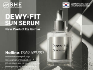 DEWY-FIT SUN SERUM: ĐỘT PHÁ CÔNG NGHỆ CHỐNG NẮNG TỪ “GÃ KHỔNG LỒ” KOLMAR KOREA