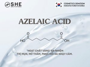 Xu Hướng Gia Công Mỹ Phẩm Azelaic Acid: “Hoạt Chất Vàng” Đa Nhiệm Bùng Nổ Năm 2026