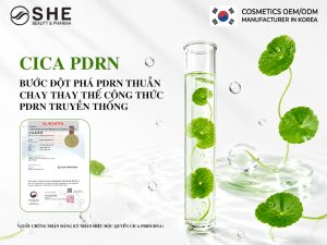 Định Hướng Gia Công Mỹ Phẩm Cica PDRN Hàn Quốc: Đột Phá Công Nghệ Tái Tạo Từ Nhà Máy NewGen