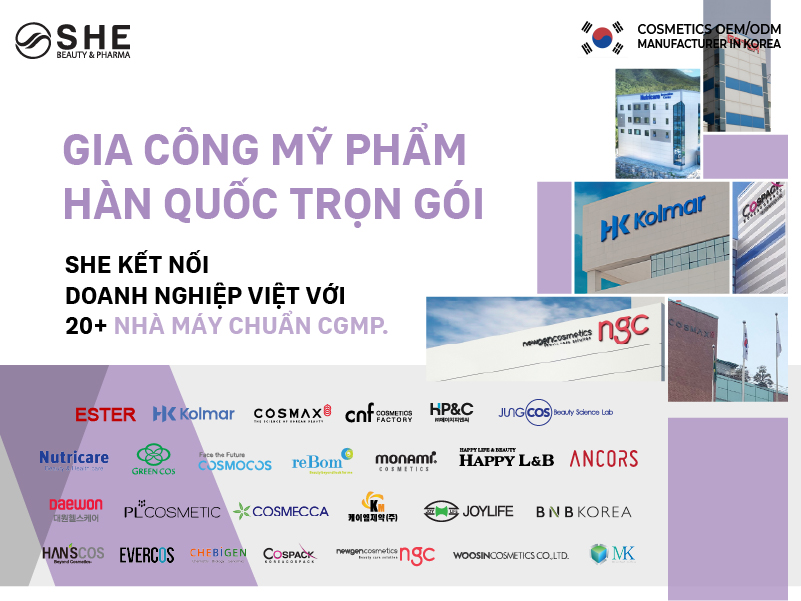 Giải pháp gia công mỹ phẩm trọn gói tại Hàn Quốc chuẩn chỉnh, uy tín